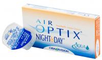 Контактные линзы ежемесячной замены Air Optix Night & Day Aqua