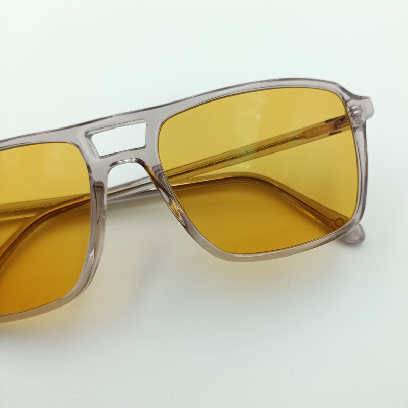 Очки для зрения с оранжевыми линзами (оправа Benetton 5048)