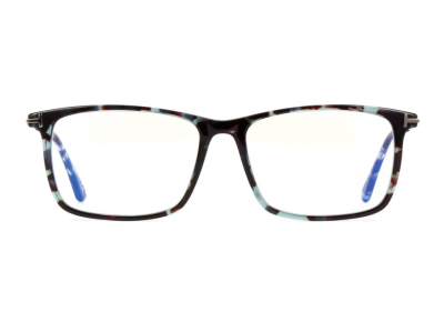 Оправа Tom Ford FT5758-B 055 (16-56-145), чёрный белый синий