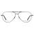 Оправа авиатор Porsche Design P8355 D (59-12-140), серый Оправа авиатор Porsche Design P8355 D (59-12-140), серый