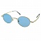 Очки John Lennon 214 Matt Gold Blue (44-21-140) купить