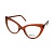 Женская оправа для зрения Andreas AN9025 C2, оранжевый прозрачный
